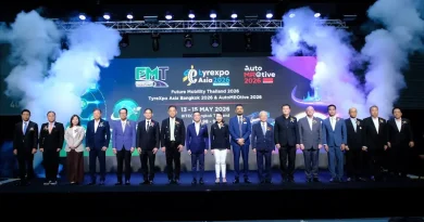 ไทยประกาศความพร้อมเป็นศูนย์กลางอุตสาหกรรมยานยนต์แห่งอนาคต งาน Future Mobility Thailand 2026 ผนึก TyreXpo Asia Bangkok และ AutoMROtive บนเวทีนานาชาติครั้งยิ่งใหญ่